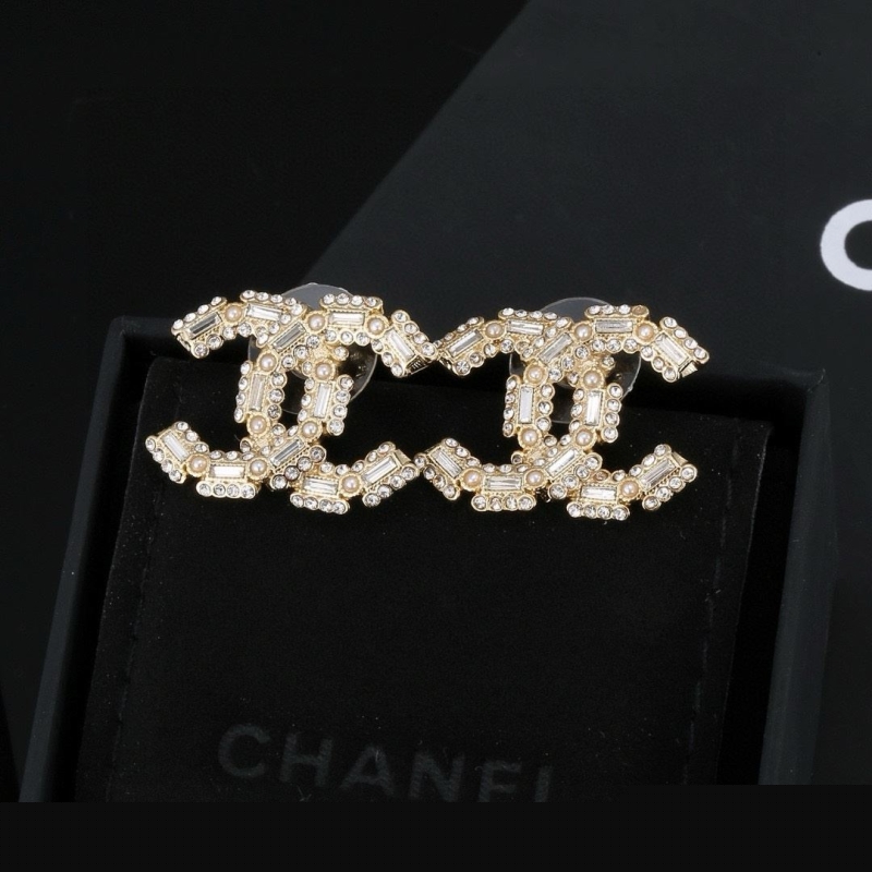 Ch*el earrings